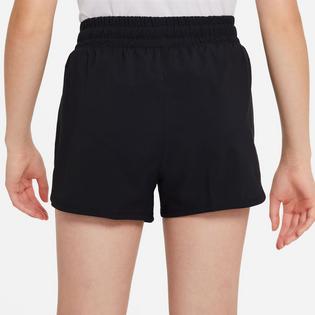 Nike Short tiss&eacute; &agrave; taille haute Dri-FIT pour filles juniors [7-16]