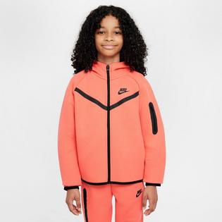 Nike Chandail à capuchon avec glissière Sportswear Tech Fleece pour filles juniors [7-16]