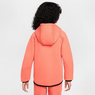 Nike Chandail &agrave; capuchon avec glissi&egrave;re Sportswear Tech Fleece pour filles juniors [7-16]