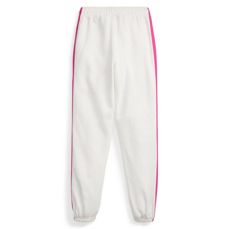 Polo Ralph Lauren Pantalon de jogging en tissu bouclette &agrave; bandes pour filles juniors [7-16]