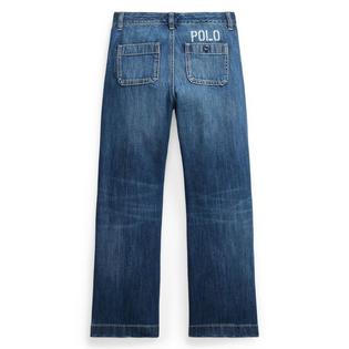 Polo Ralph Lauren Junior Girls' [7-16] Logo Wide Leg Jean