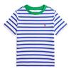 T-shirt Ringer en jersey de coton ray  pour gar ons  2-7 