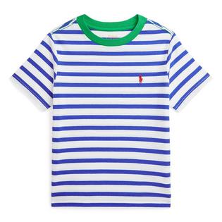 Ralph Lauren Childrenswear T-shirt Ringer en jersey de coton rayé pour garçons [2-7]