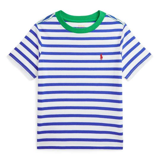 Polo Ralph Lauren T-shirt Ringer en jersey de coton ray  pour gar ons  2-7 