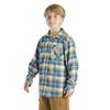 Boys   4-7  Plaid Flannel Long Sleeve Shirt
