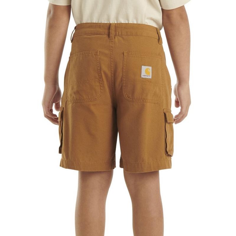 Carhartt Short cargo de travail en toile pour gar&ccedil;ons juniors [8-16]