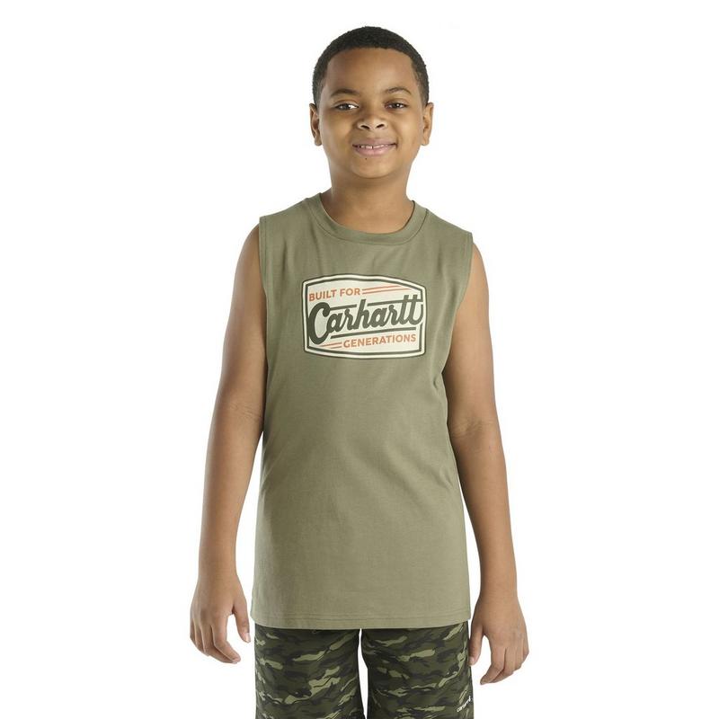 Carhartt T-shirt graphique sans manches pour juniors [8-16]