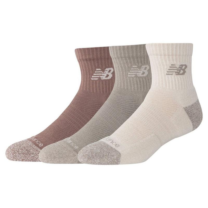 New Balance Unisex Active Quarter Sock (3 Pack)