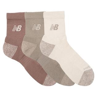 New Balance Unisex Active Quarter Sock (3 Pack)