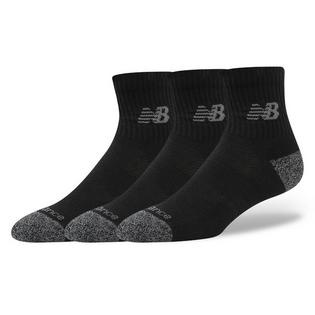 New Balance Unisex Active Quarter Sock (3 Pack)