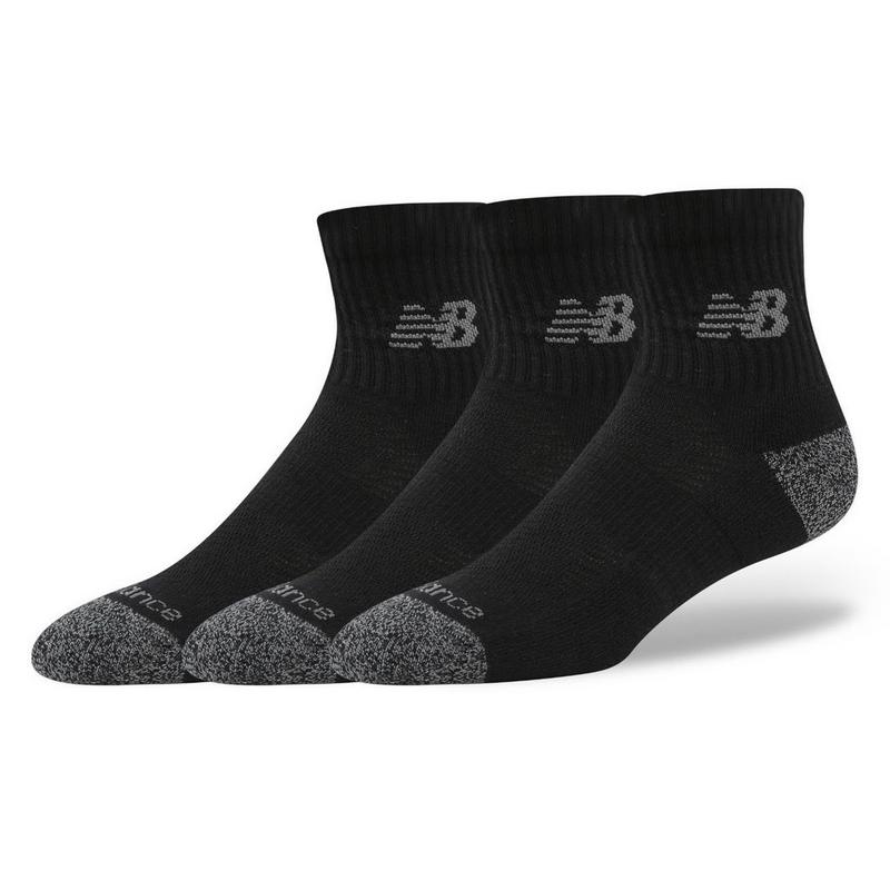 New Balance Chaussettes Active Quarter unisexes (paquet de 3)