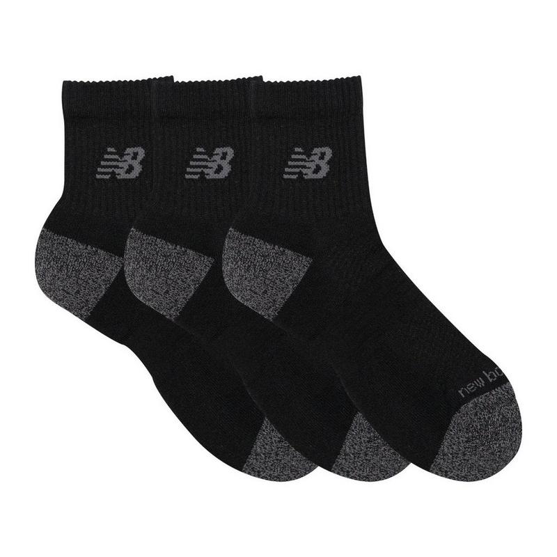 New Balance Chaussettes Active Quarter unisexes (paquet de 3)