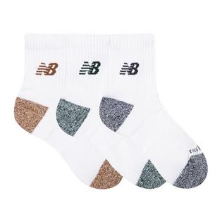 New Balance Chaussettes Active Quarter unisexes (paquet de 3)