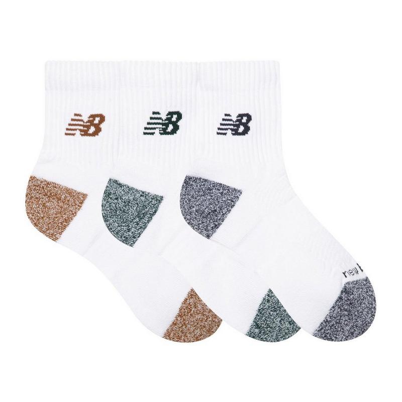 New Balance Chaussettes Active Quarter unisexes (paquet de 3)