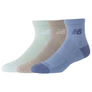 New Balance Unisex Active Quarter Sock (3 Pack)