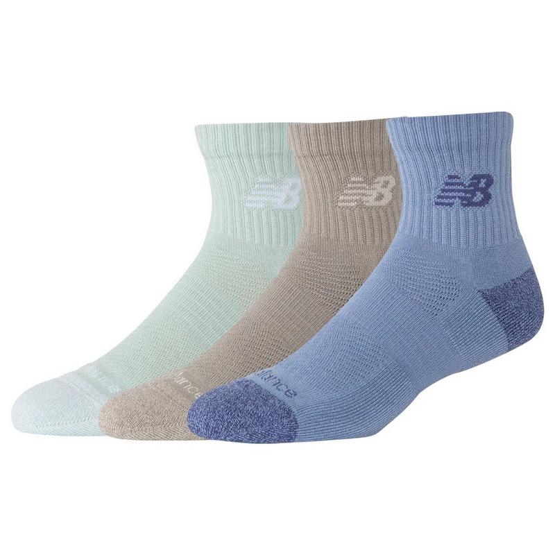 New Balance Chaussettes Active Quarter unisexes (paquet de 3)