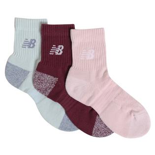 New Balance Chaussettes Active Quarter unisexes (paquet de 3)