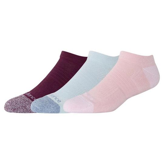 New Balance Unisex Active No-Show Sock  3 Pack 