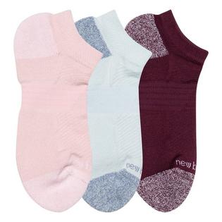New Balance Unisex Active No-Show Sock (3 Pack)