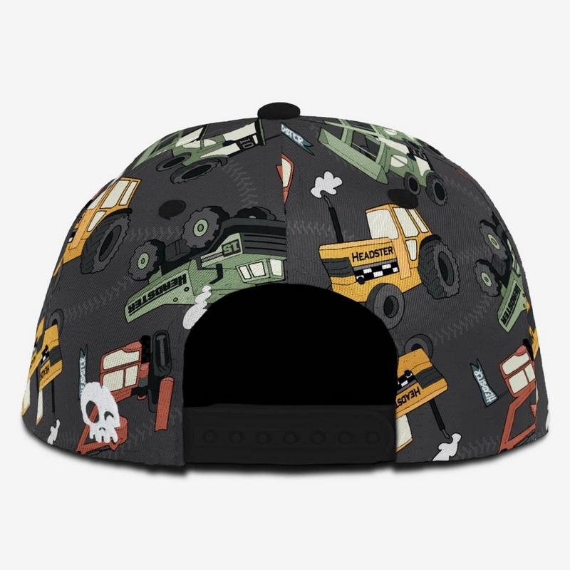 Headster Kids Casquette snapback Under Construction pour enfants [2-10]