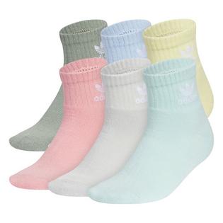 adidas Originals Chaussettes courtes Trefoil pour enfants [4-8] (paquet de 6)