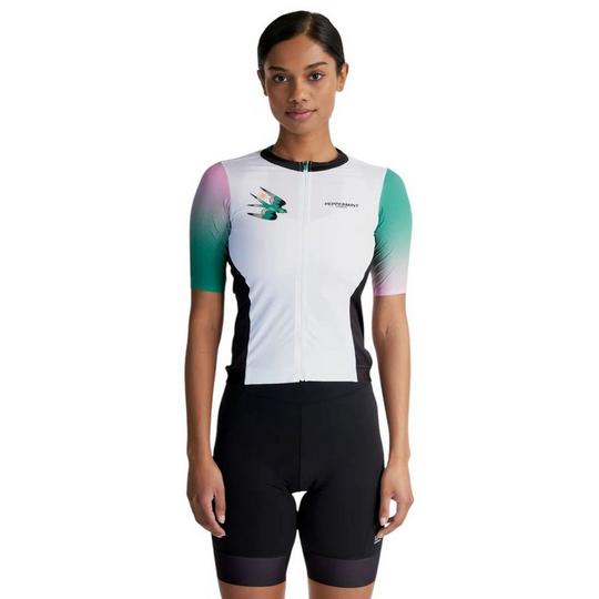 Peppermint Cycling Co. Maillot Signature Dalkhafine pour femmes
