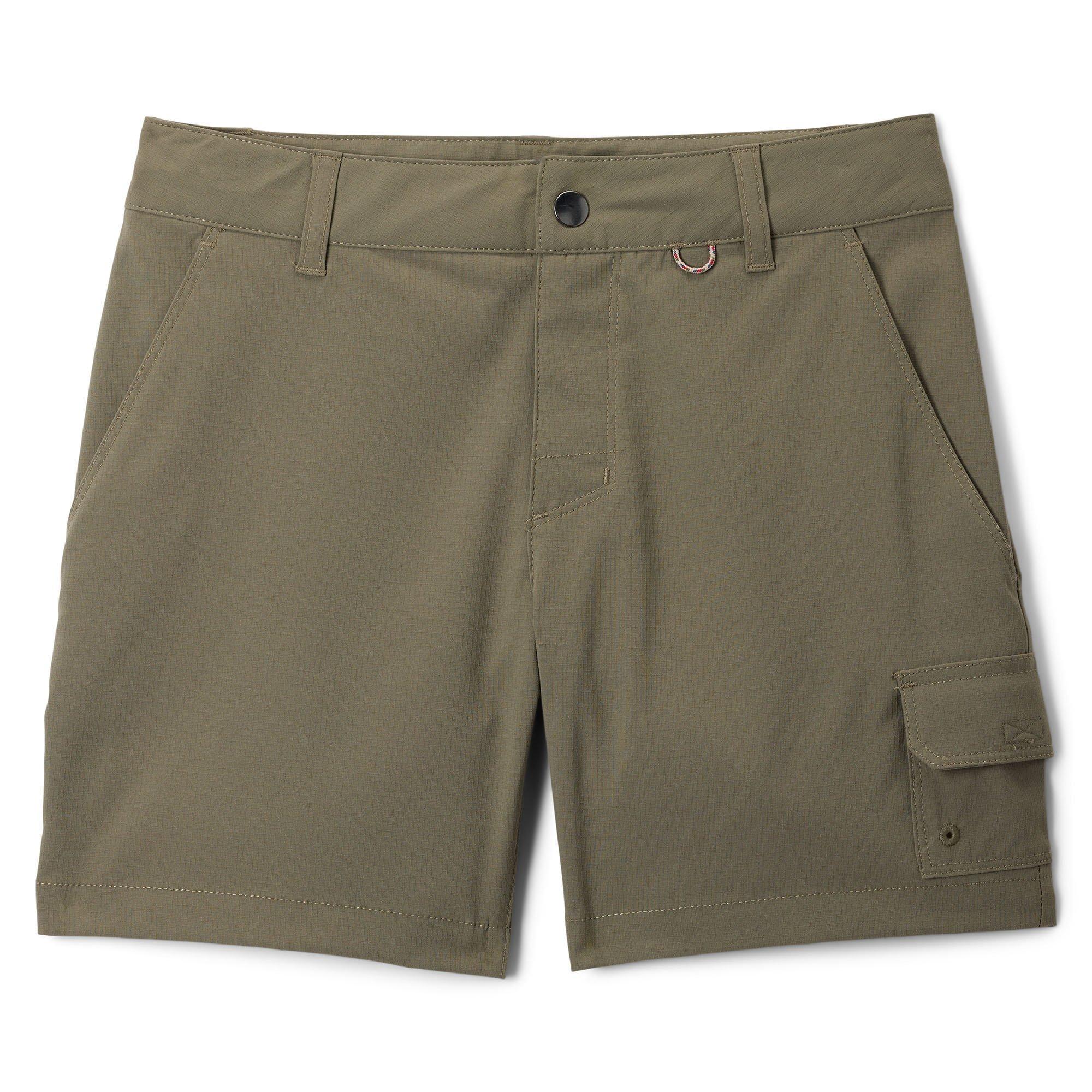 Columbia | Junior's Boy's Tech Trail Utility Shorts, Green, Size Medium