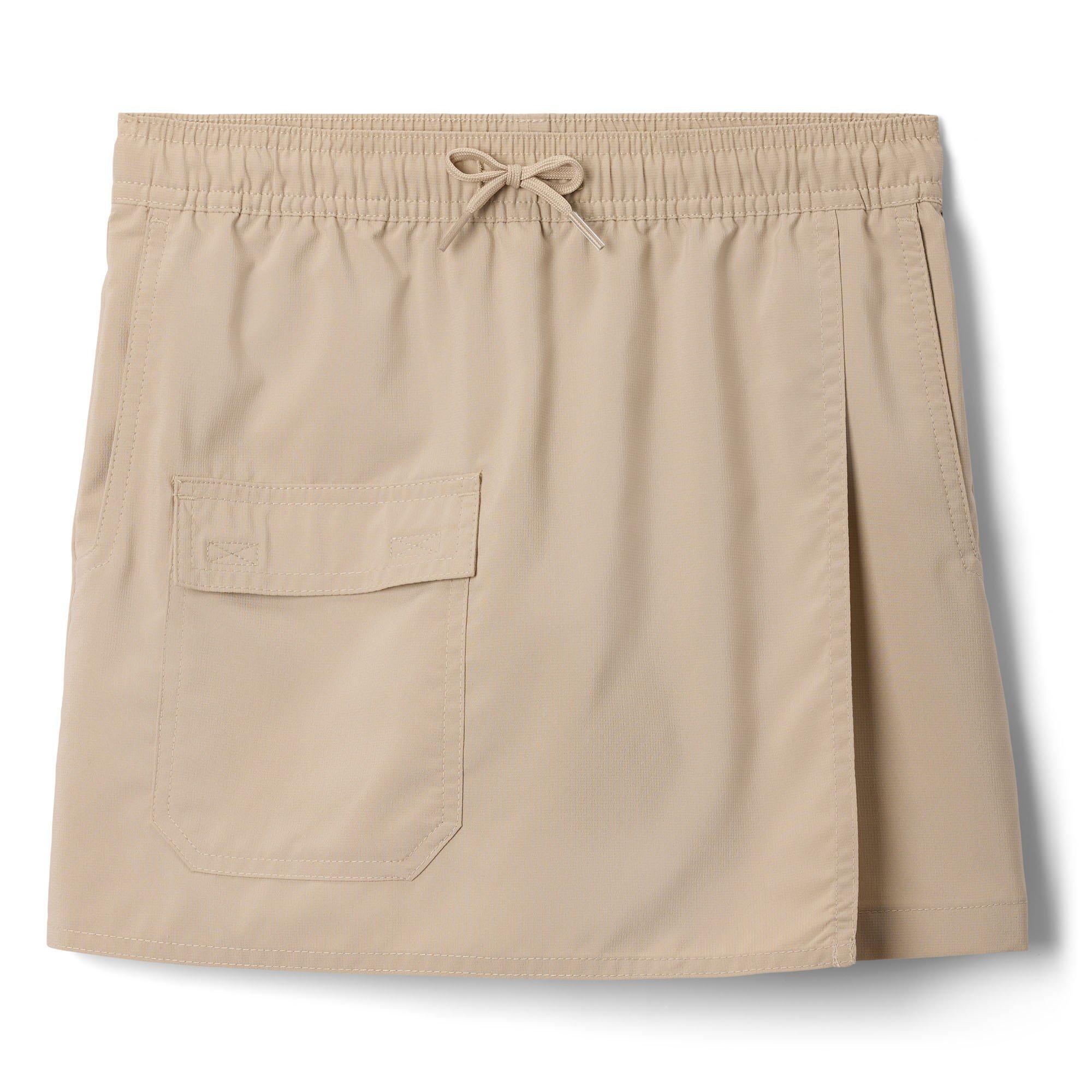 Columbia | Junior's Girl's Silver Ridge Utility Skort, Khaki, Size Small