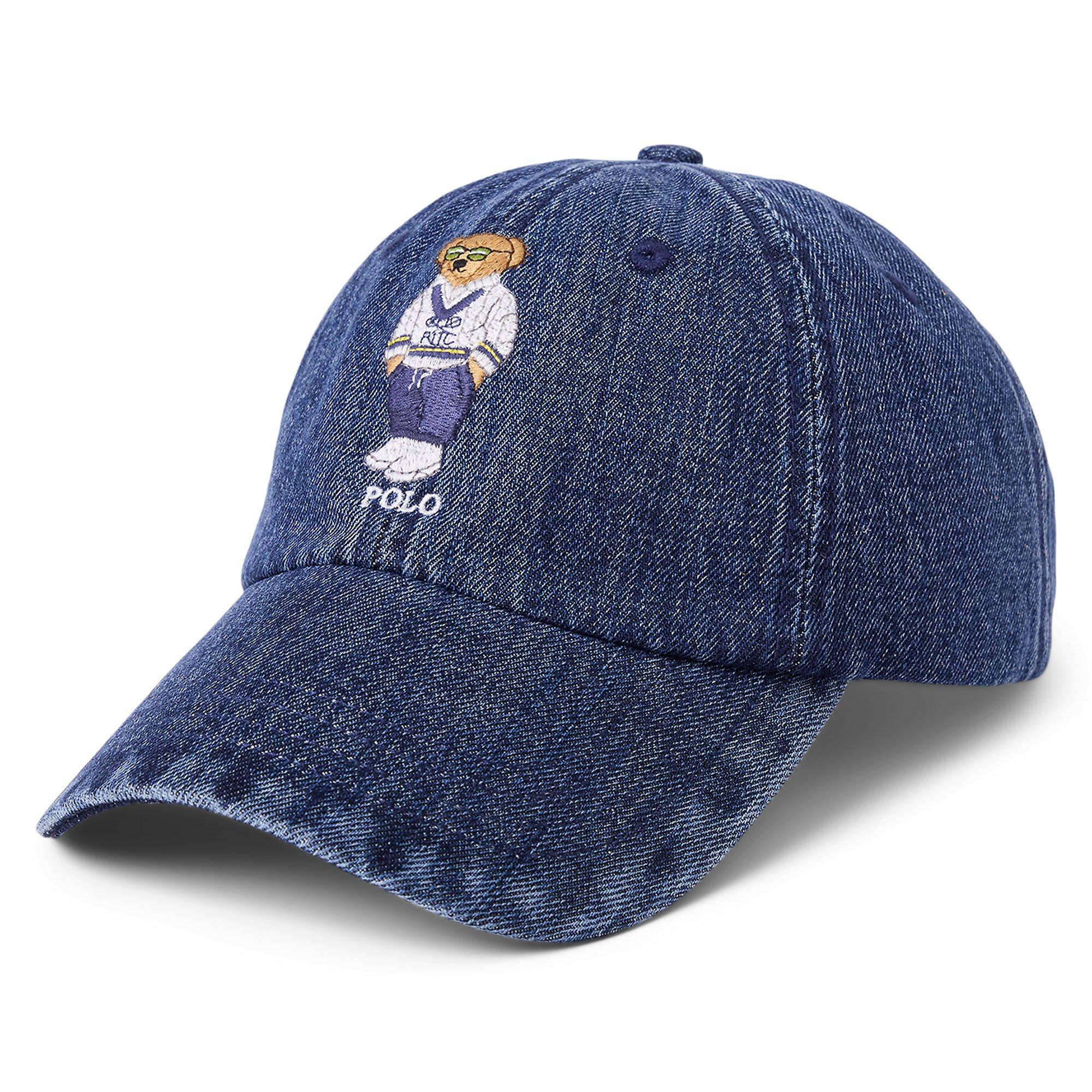 RalphLauren/POLOベア デニム ・キャップ Unisex Polo Bear Denim Ball Cap | Sporting Life Online