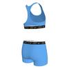 Junior Girls   7-16  Logo Tape Bikini Top   Swim Short Two-Piece Set
