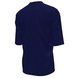 Nike Junior Boys' [8-16] Solid Half Sleeve Hydroguard Rashguard