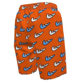 Nike Junior Boys' [8-16] Swooshy 7" Volley Swim Trunk