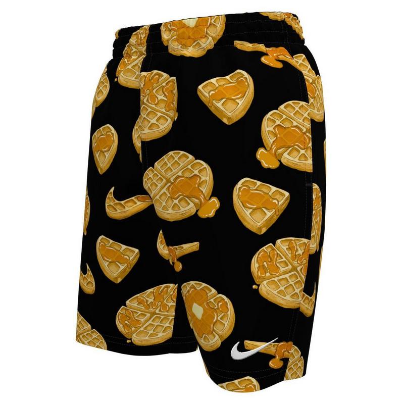 Nike Junior Boys' [8-16] Tossed Waffles 7" Volley Swim Trunk