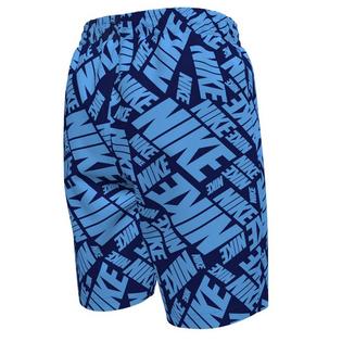 Nike Junior Boys' [8-16] Tossed Logo 7" Volley Swim Trunk