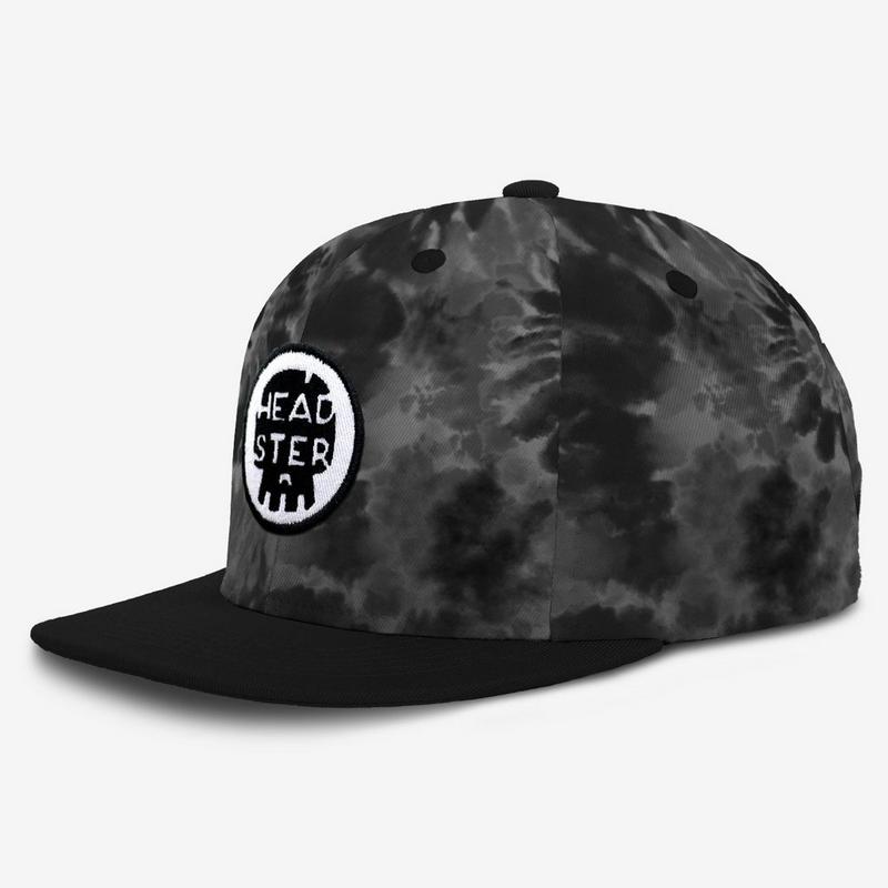 Headster Kids Kids' [2-10] Tie-Dye Black Snapback Hat