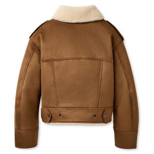 UGG Women's Finnian LuxeFluff Moto Jacket