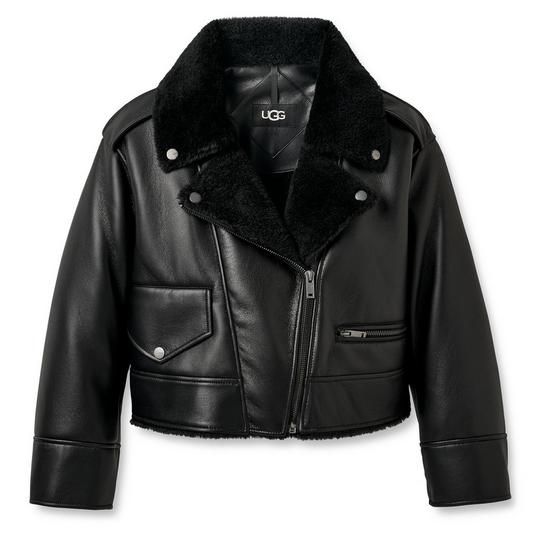 Women's Finnian LuxeFluff Moto Jacket | UGG | Sporting Life Online