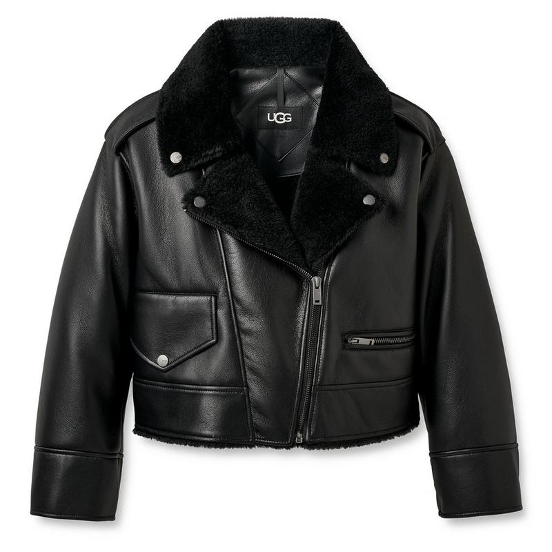 UGG Veste Finnian LuxeFluff Moto pour femmes