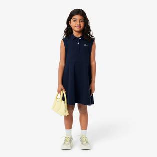 Lacoste Junior Girls' [8-16] Sleeveless Stretch Pique Polo Dress