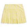 Girls   2-6X  Gingham Pleated Ponte Skort
