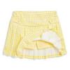 Girls   2-6X  Gingham Pleated Ponte Skort
