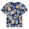 Boys   2-7  Baseball Print Cotton Jersey T-Shirt