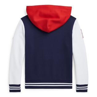 Polo Ralph Lauren Junior Boys' [8-20] Baseball Logo Double-Knit Hoodie