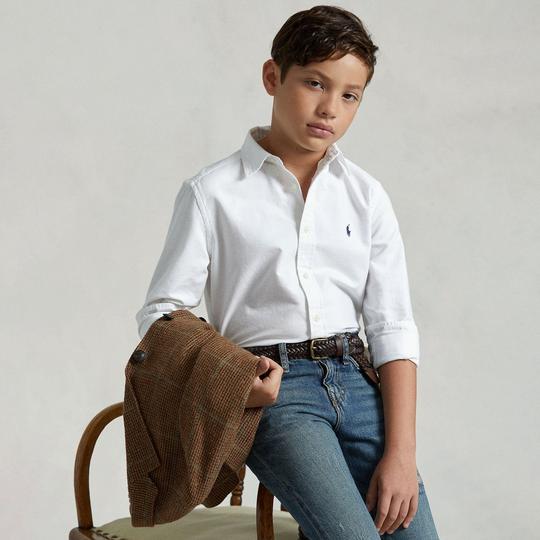 Polo Ralph Lauren Junior Boys   8-20  Garment-Dyed Cotton Oxford Shirt