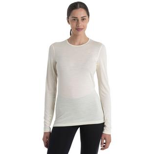 Icebreaker Women's Merino 200 Oasis Long Sleeve Crew Thermal Top