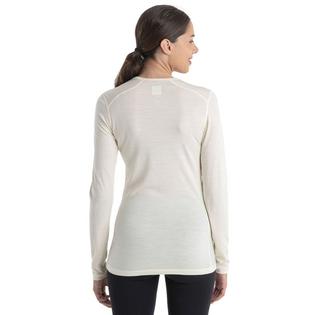 Icebreaker Women's Merino 200 Oasis Long Sleeve Crew Thermal Top