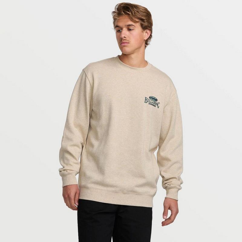 Billabong Chandail &agrave; col ras du cou Short Sands pour hommes