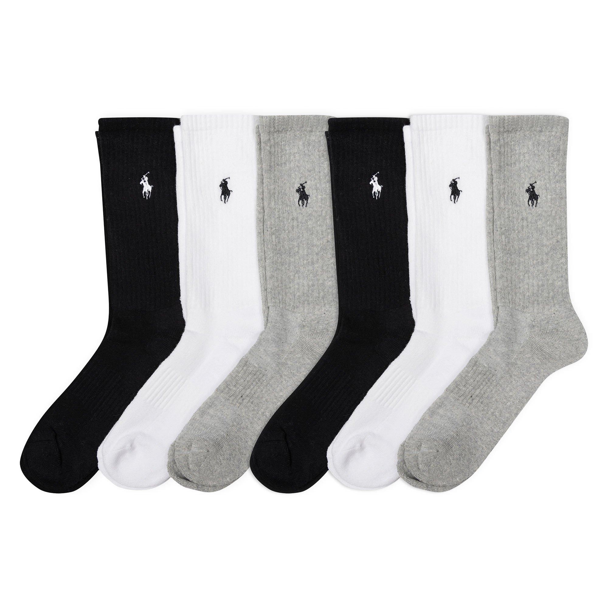 Women's Cushioned Sport Crew Sock (6 Pack)