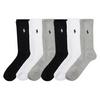 Chaussettes de sport mi-mollet rembourr es pour femmes  paquet de 6 