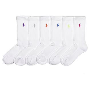 Polo Ralph Lauren Women's Cushioned Sport Crew Sock (6 Pack)